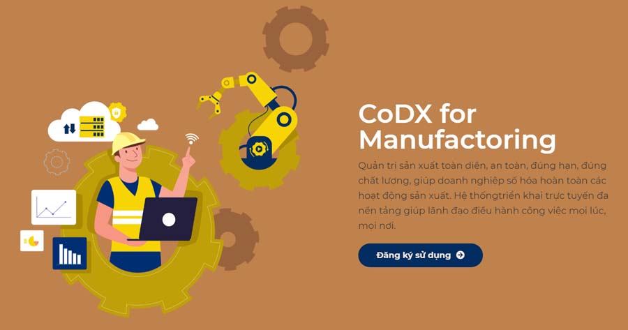 quản trị sản xuất codx